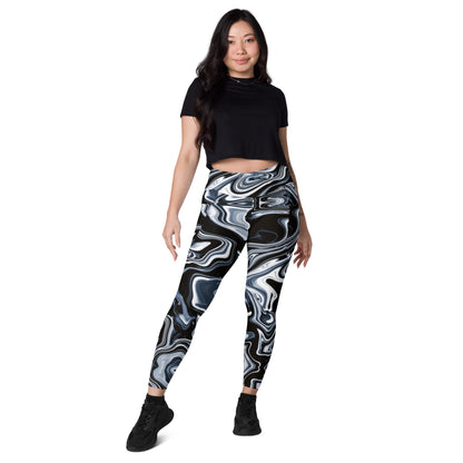 Everyday Liquid Metal Leggings with Pockets