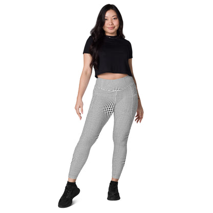 Everyday Optical Illusion Leggings with Pockets