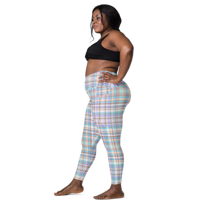 Everyday Plaid Leggings with Pockets