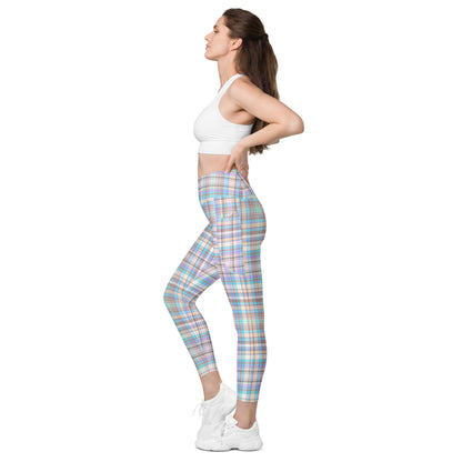 Everyday Plaid Leggings with Pockets