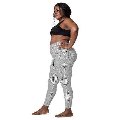 Everyday Optical Illusion Leggings with Pockets