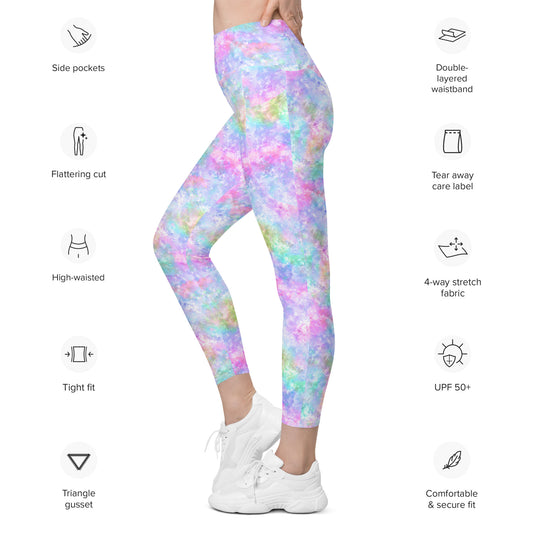 Unicorn Galaxy Leggings with Pockets