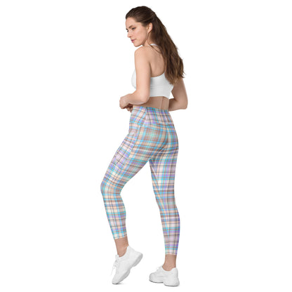 Everyday Plaid Leggings with Pockets