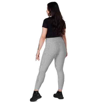 Everyday Optical Illusion Leggings with Pockets