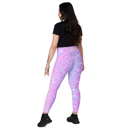 Cheetah Dazzle Leggings with Pockets