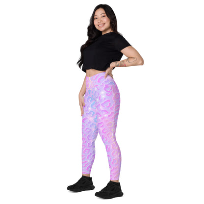 Cheetah Dazzle Leggings with Pockets