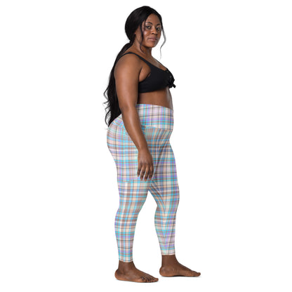 Everyday Plaid Leggings with Pockets