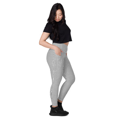 Everyday Optical Illusion Leggings with Pockets