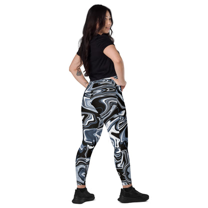 Everyday Liquid Metal Leggings with Pockets