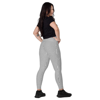 Everyday Optical Illusion Leggings with Pockets