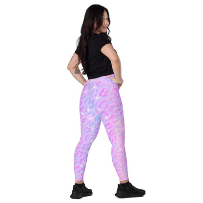 Cheetah Dazzle Leggings with Pockets