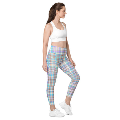 Everyday Plaid Leggings with Pockets