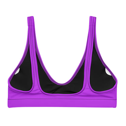 Everyday Purple Bikini Top