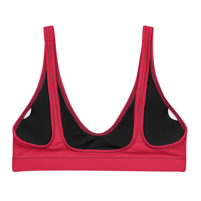 Everyday Crimson Bikini Top