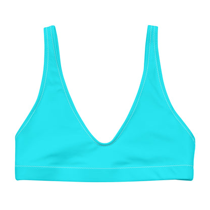 Everyday Aqua Blue Bikini Top