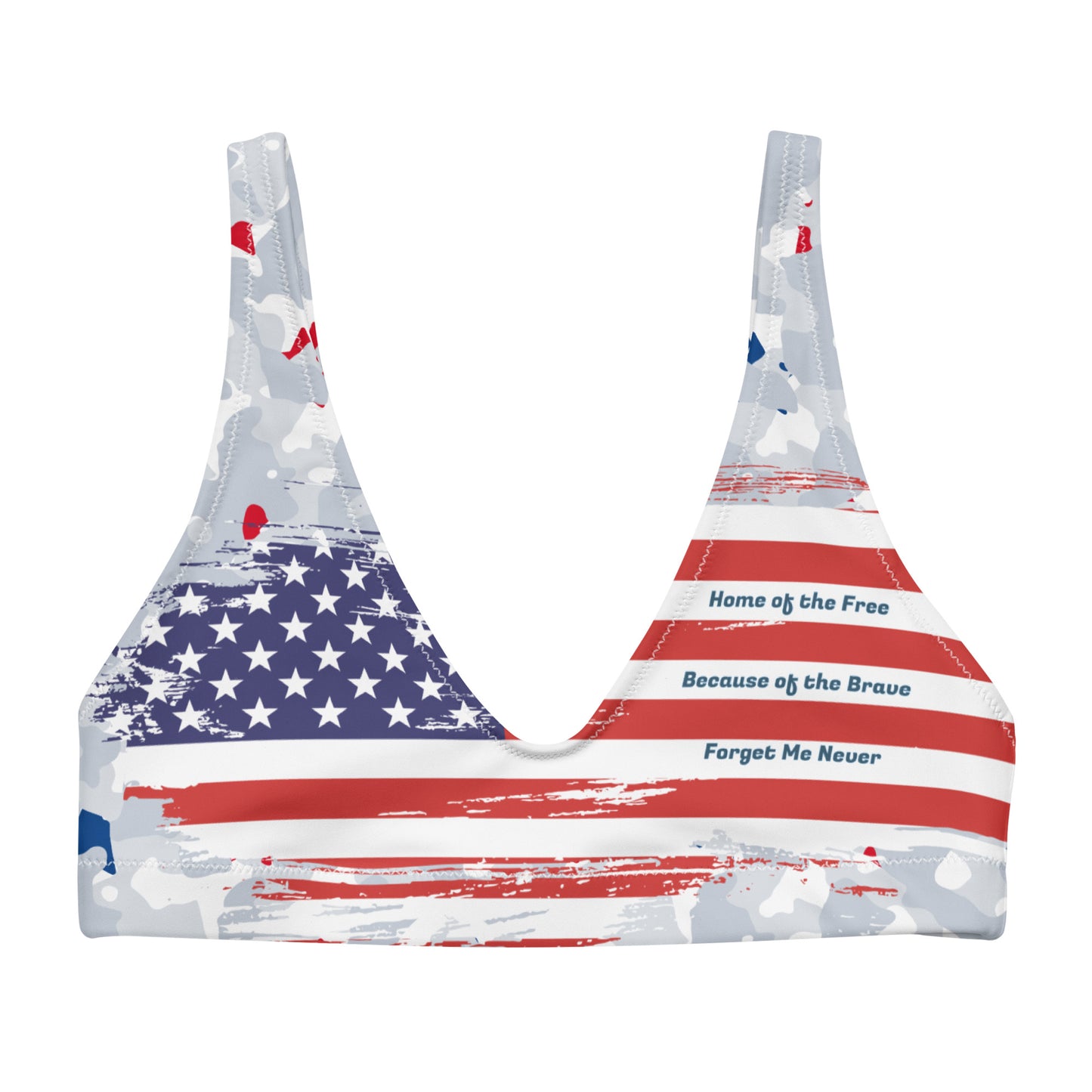 Special Edition. - Support Our Troops Bikini Top
