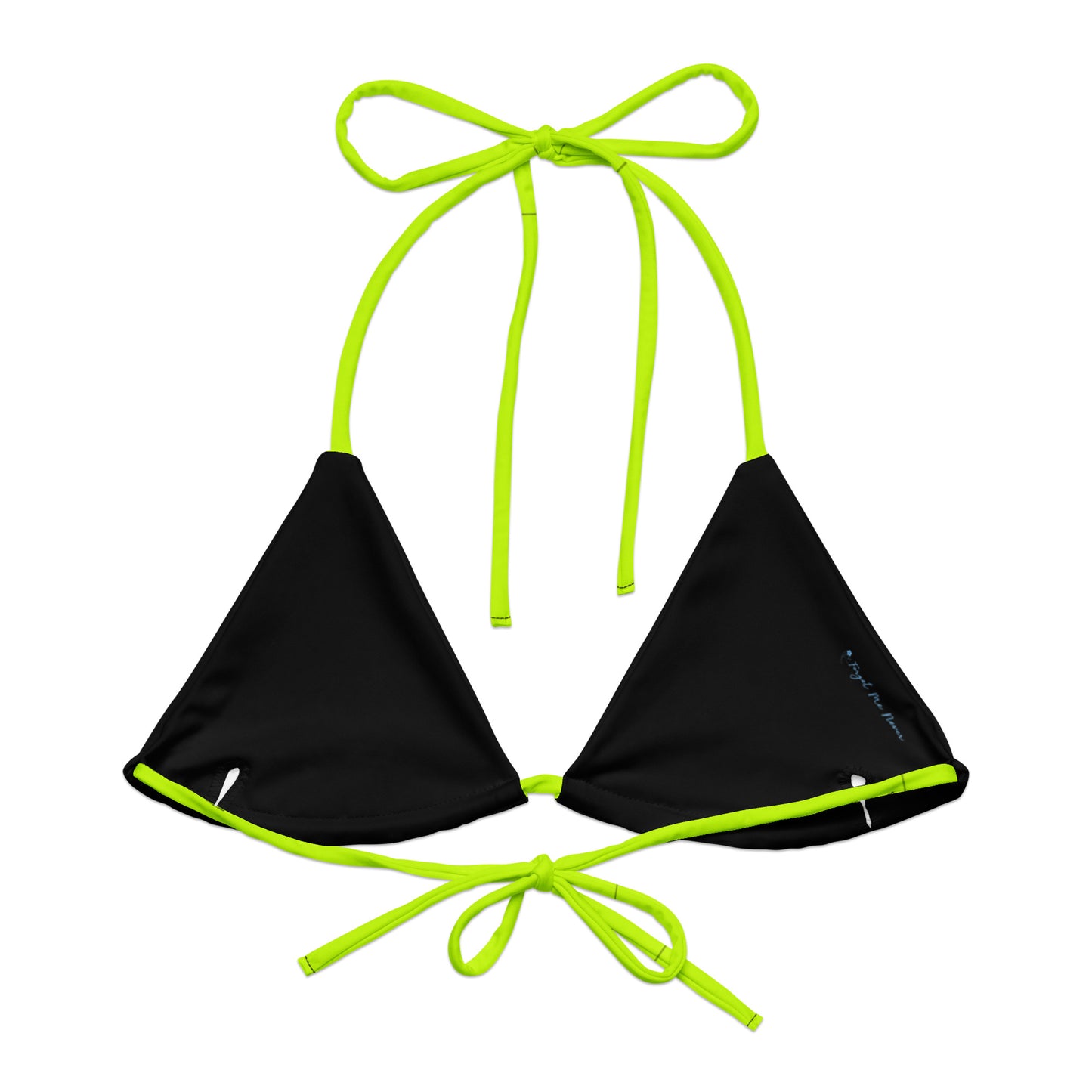 Everyday Neon Lime String Bikini Top