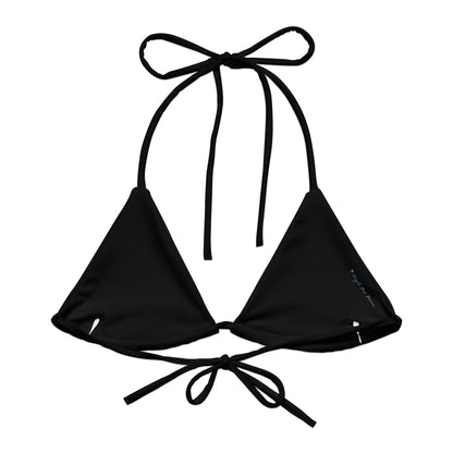 Everyday Black String Bikini Top