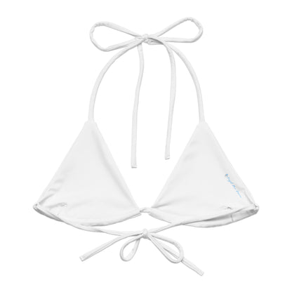 Everyday White String Bikini Top