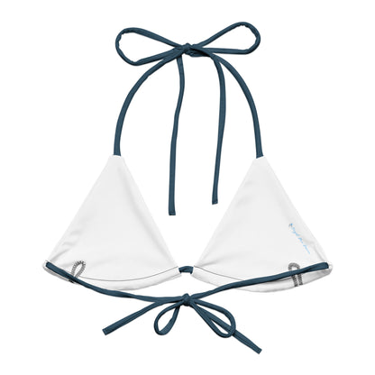 Everyday Forget Me Never Dark Blue String Bikini Top