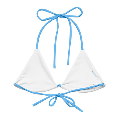 Everyday Forget Me Never Light Blue String Bikini Top