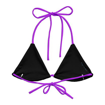 Everyday Purple String Bikini Top