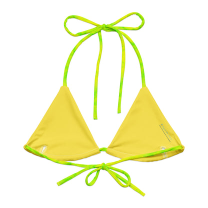 Everyday Lemon Lime String Bikini Top