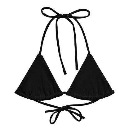 Everyday Black String Bikini Top