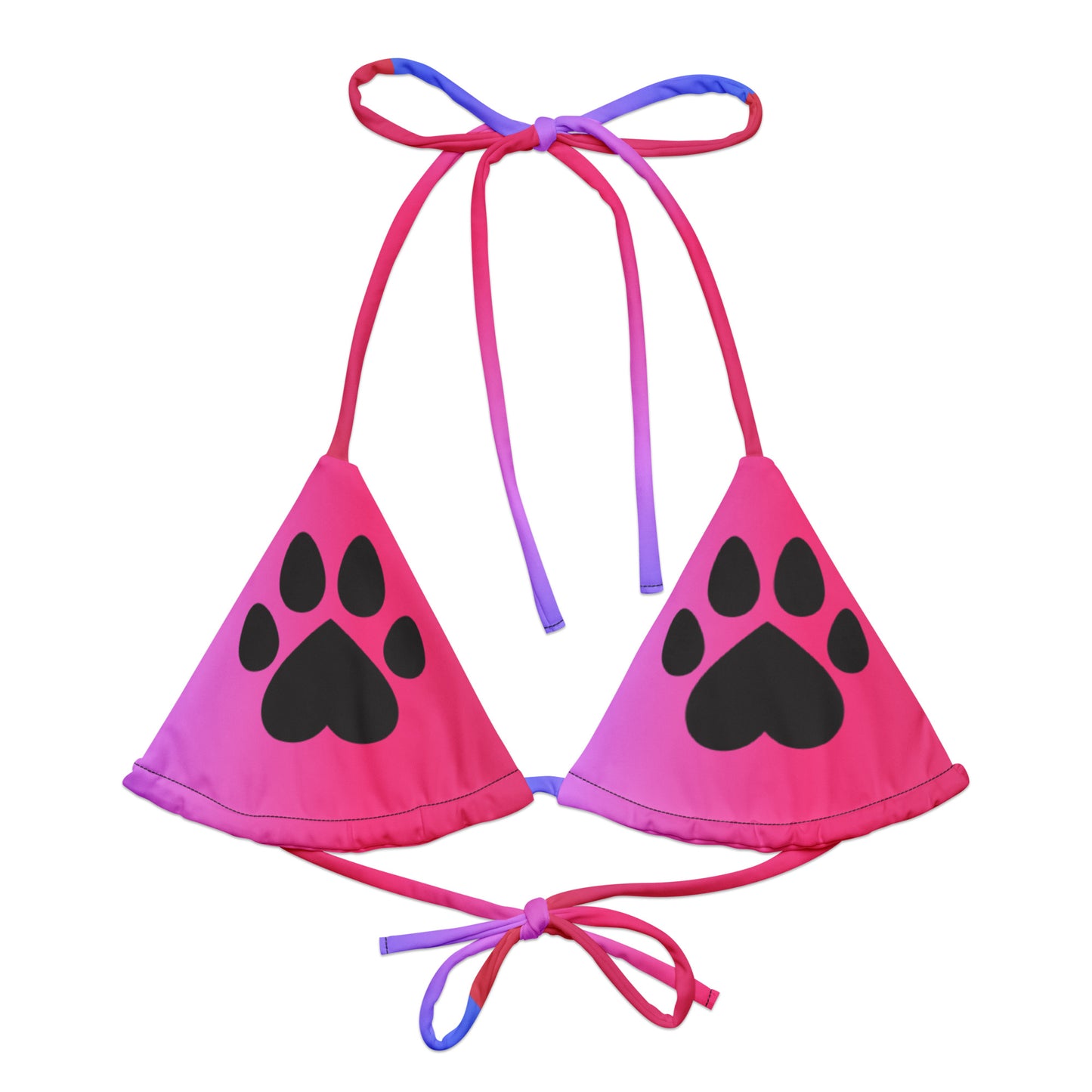 Special Edition - My Pet, My Life String Bikini Top