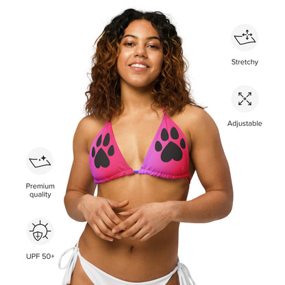 Special Edition - My Pet, My Life String Bikini Top