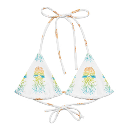 Pineapple String Bikini Top