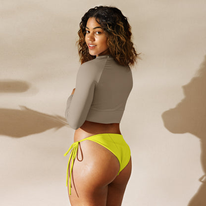 Everyday Yellow String Bikini Bottoms