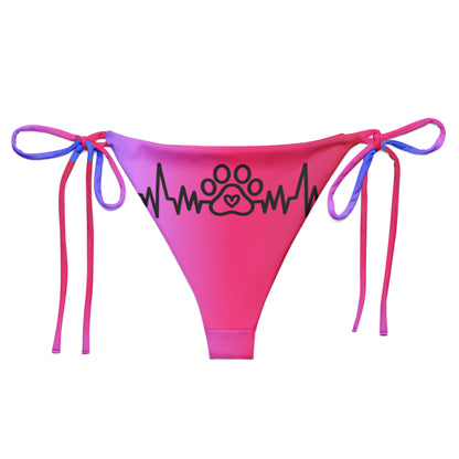 Special Edition - My Pet, My Life String Bikini Bottoms