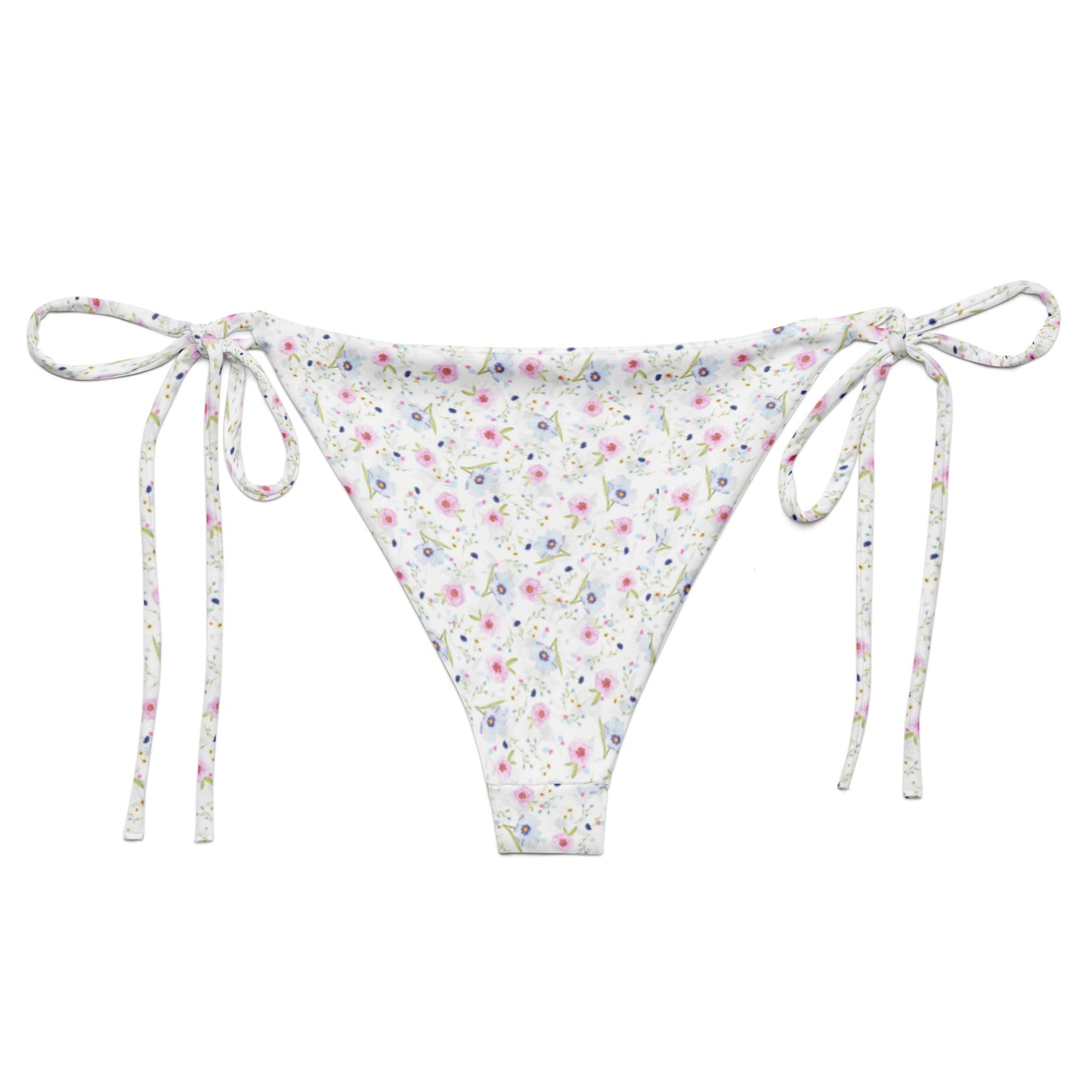 Floral Femme Fatale String Bikini Bottom