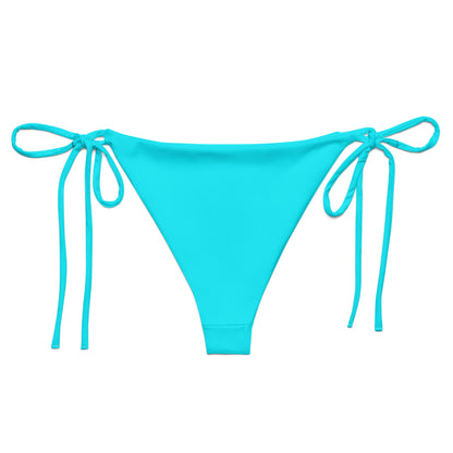 Everyday Aqua Blue String Bikini Bottoms