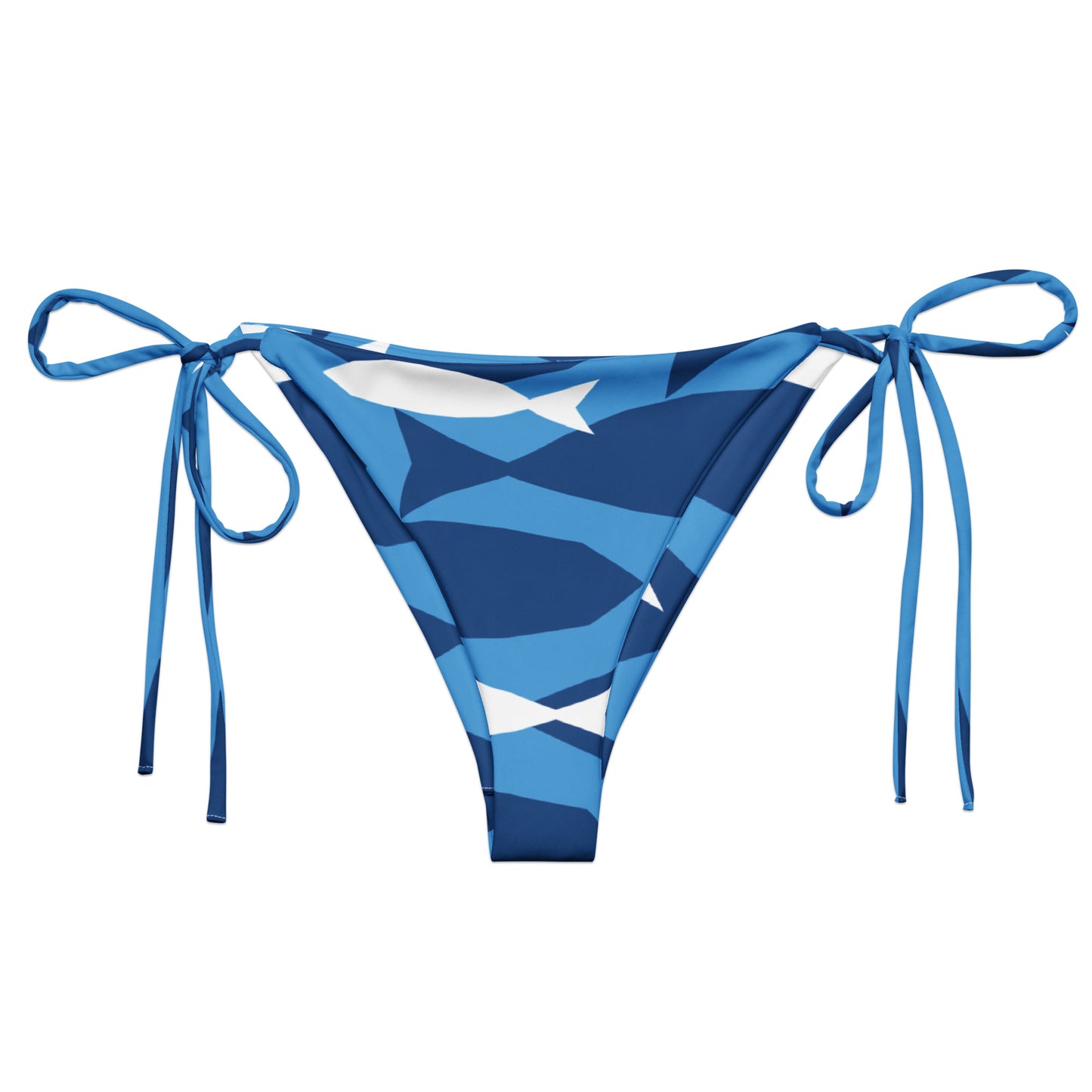 Special Edition - Love of the Ocean Blue Fish String Bikini Bottoms