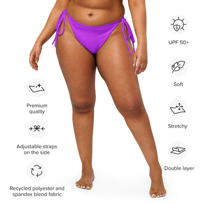 Everyday Purple String Bikini Bottoms