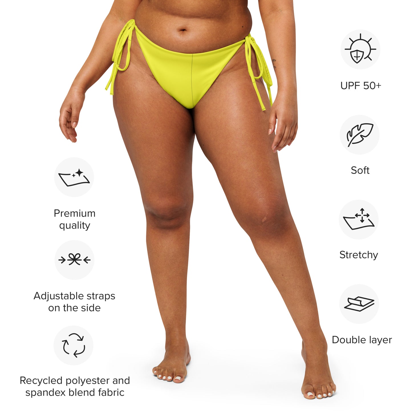 Everyday Yellow String Bikini Bottoms