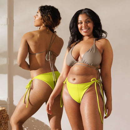 Everyday Yellow String Bikini Bottoms