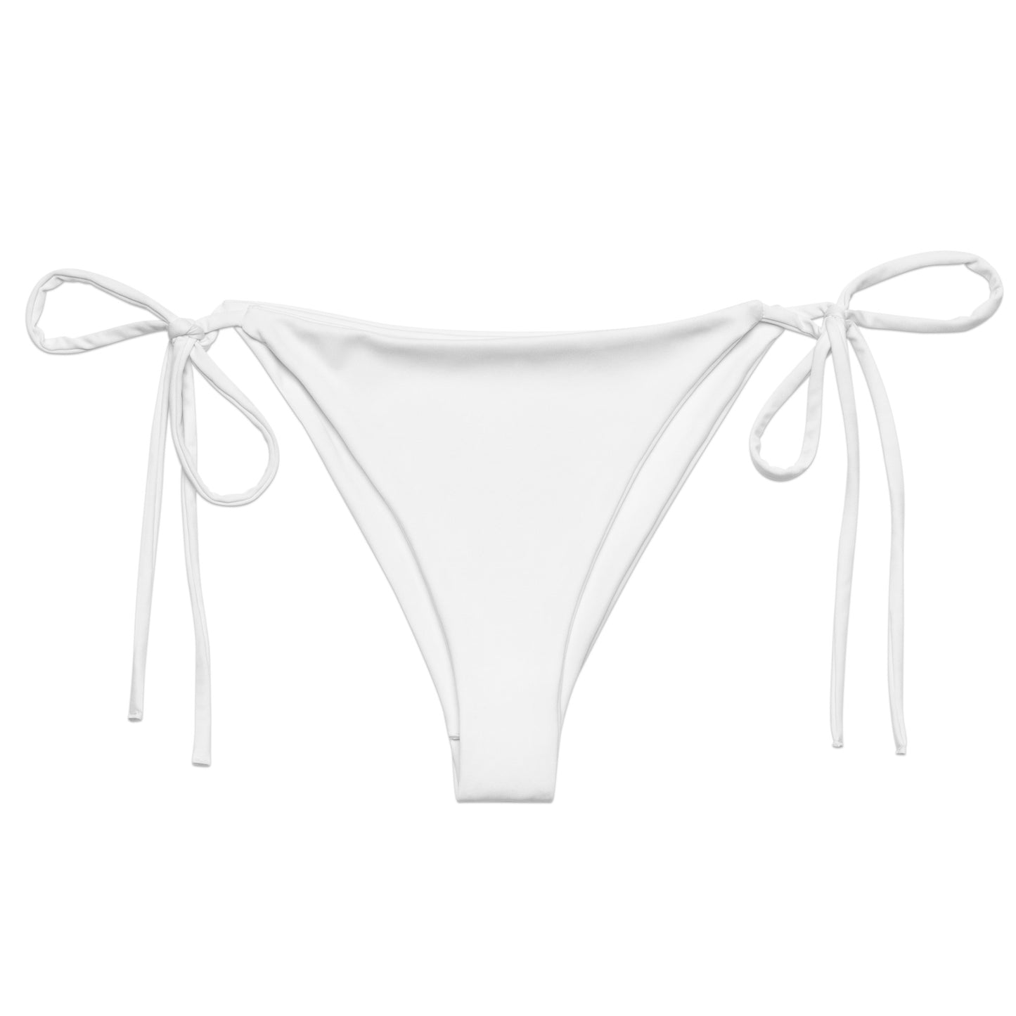 Everyday White String Bikini Bottoms