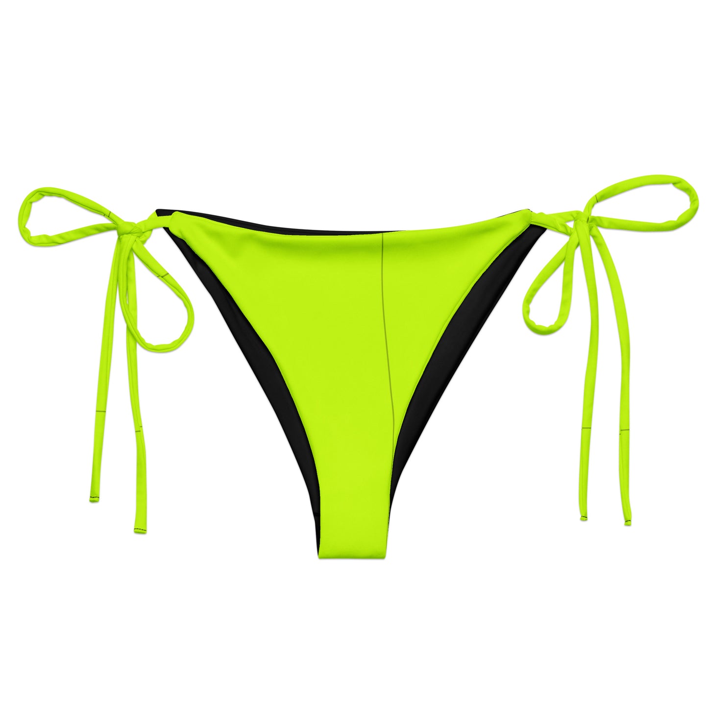 Everyday Neon Lime String Bikini Bottoms