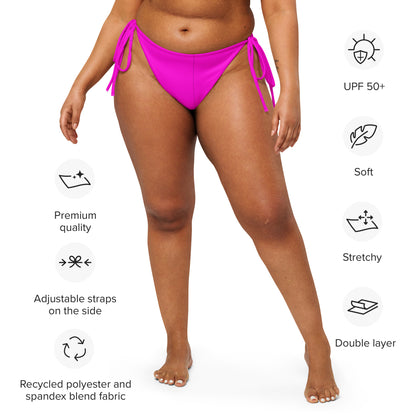 Everyday Bright Pink String Bikini Bottoms