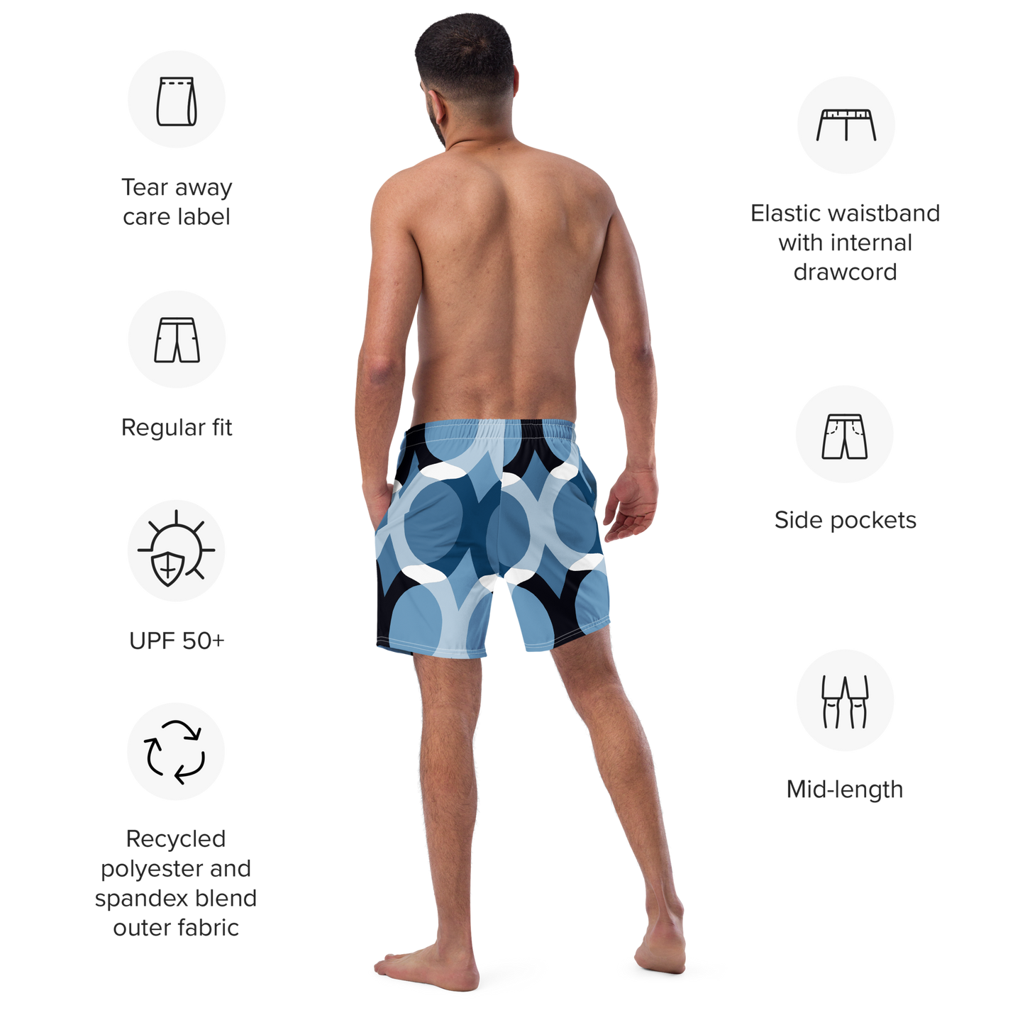 Special Edition - Love of the Ocean FMN Swim Trunks