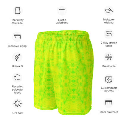 Everday Lemon Lime Mesh Shorts