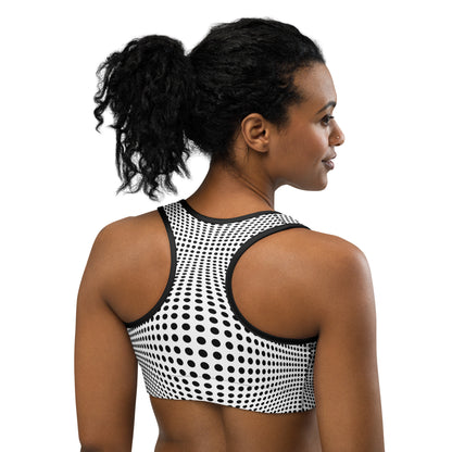 Everyday Optical Illusion Sports Bra