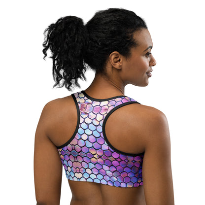 Mermaid Tail Sports Bra