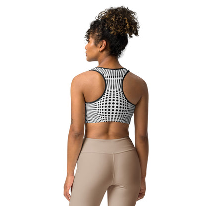 Everyday Optical Illusion Sports Bra