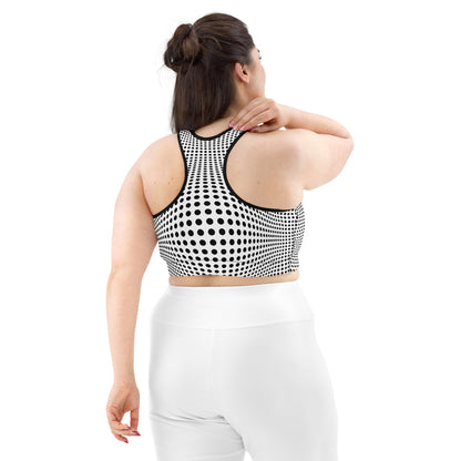 Everyday Optical Illusion Sports Bra