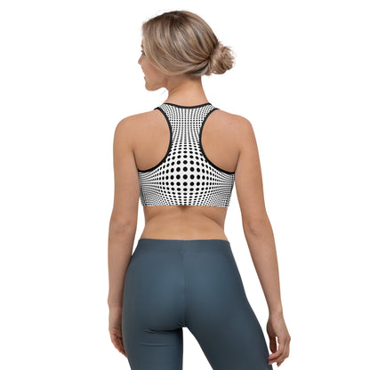 Everyday Optical Illusion Sports Bra