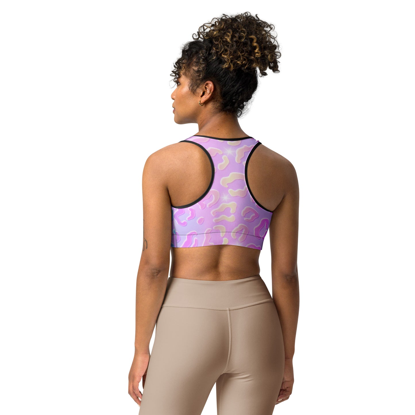 Cheetah Dazzle Sports Bra